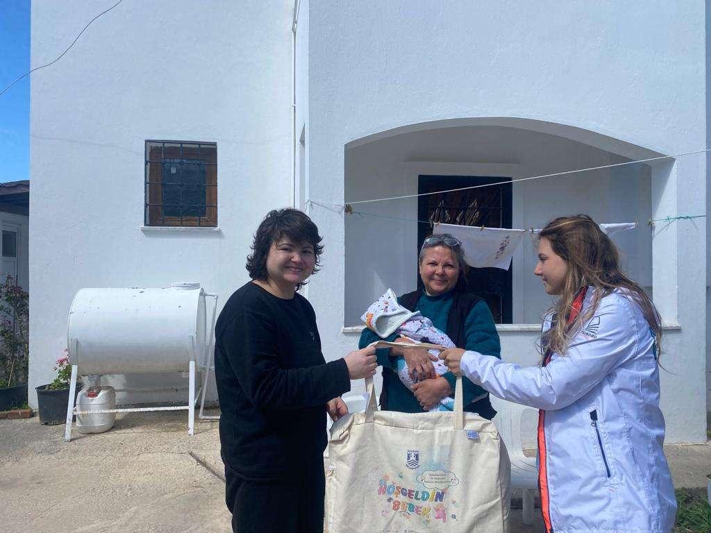VISITING BABIES BORN IN BODRUM WITH OUR -WELCOME BABY- PROJECT IN JANUARY
