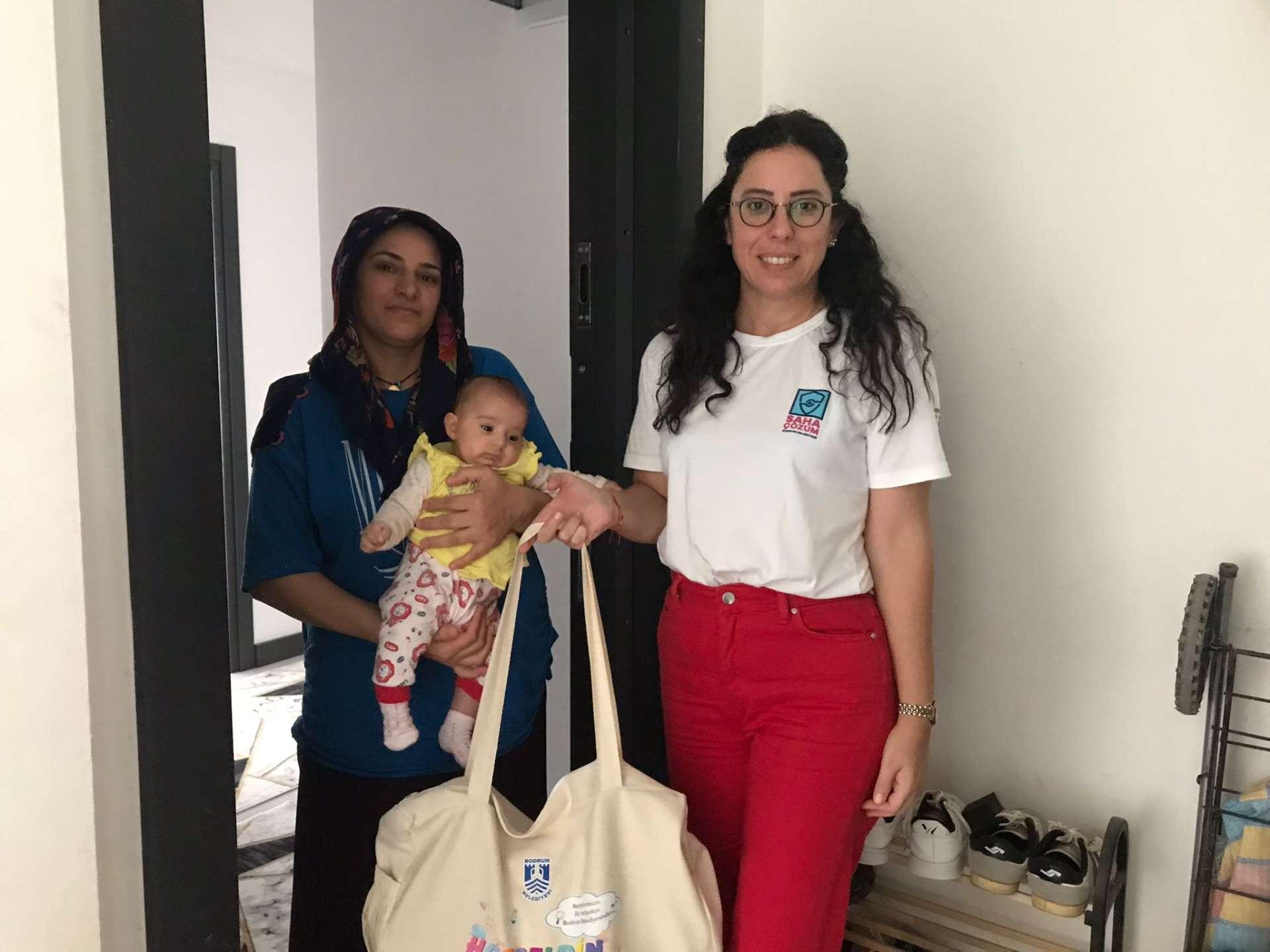 WELCOME BABY - PROJECT VISITS NEWBORNS IN BODRUM BORN IN SEPTEMBER