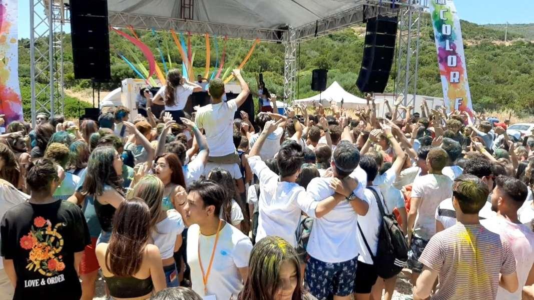 THE COLOR FEST FESTİVALİ DÜZENLENDİ