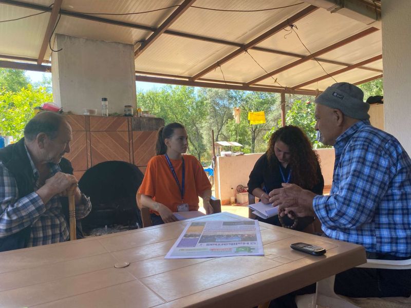 The Municipal Field Solution Team Visits Disabled Individuals