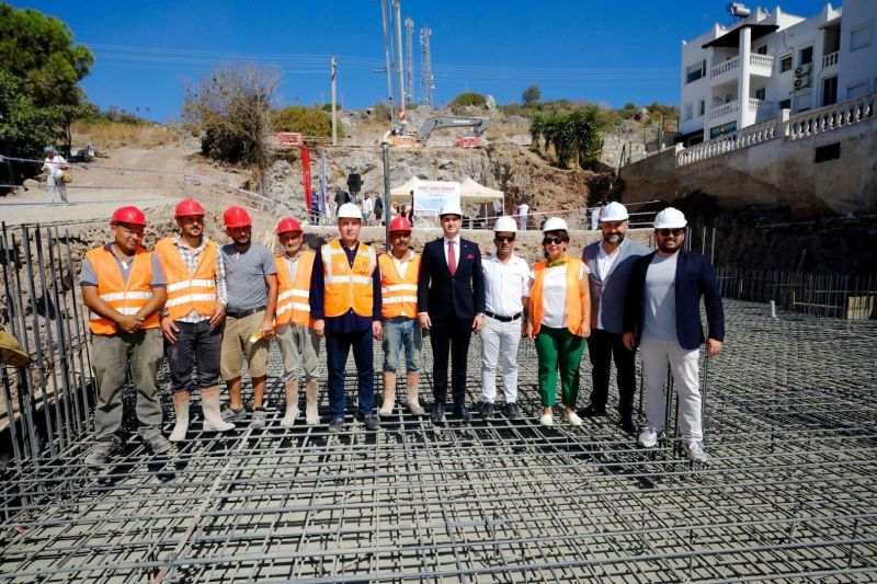 SAADET CANBAZ ANAOKULU'NUN TEMELİNİ ATTIK