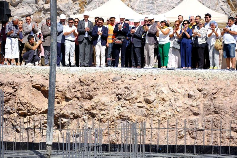 SAADET CANBAZ ANAOKULU'NUN TEMELİNİ ATTIK