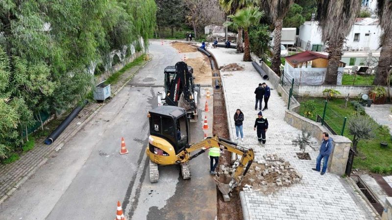 YAĞMUR SUYU HATTI ÇALIŞMALARIMIZ DEVAM EDİYOR