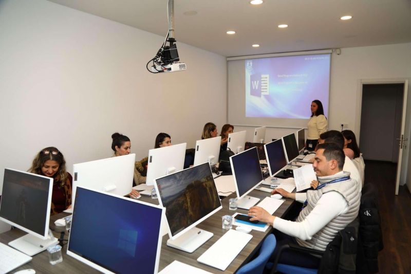 BELEDİYE PERSONELİNE BİLGİSAYAR PROGRAMI EĞİTİMİ VERDİK