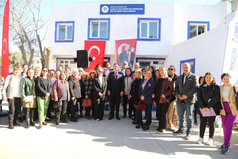 BODRUM’UN İLK KADIN YAŞAM MERKEZİ'Nİ AÇTIK