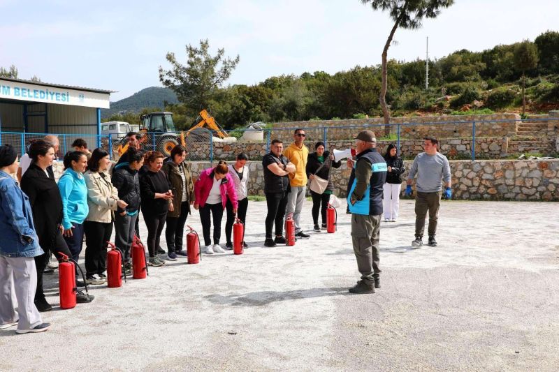 YANGIN EĞİTİMİ PROGRAMLARINI SÜRDÜRÜYORUZ
