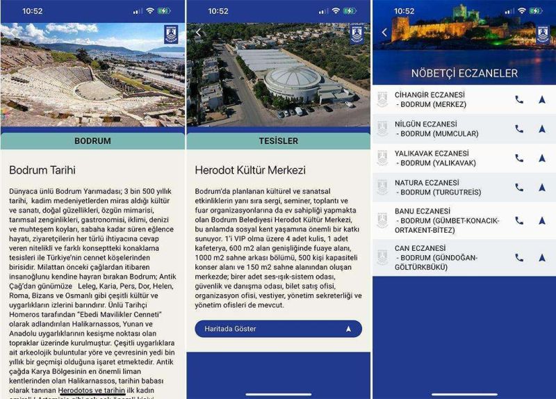 BODRUM BELEDİYESİ MOBİL UYGULAMASINI VATANDAŞLARIMIZIN HİZMETİNE SUNDUK