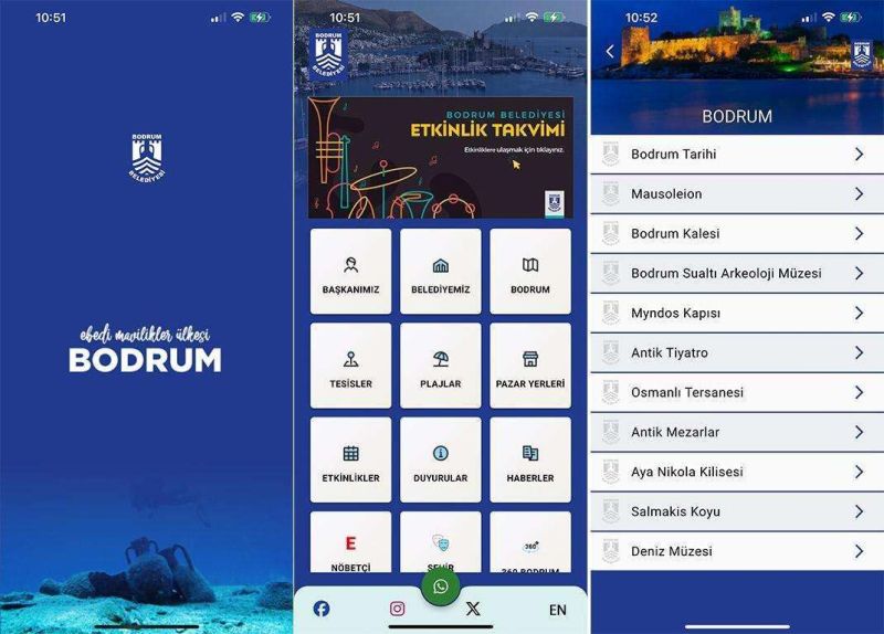 BODRUM BELEDİYESİ MOBİL UYGULAMASINI VATANDAŞLARIMIZIN HİZMETİNE SUNDUK