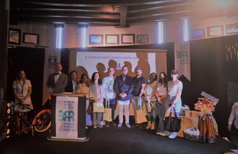 6. BODRUM DENİZ MÜZESİ ÇOCUK RESİM YARIŞMASI ÖDÜL TÖRENİ GERÇEKLEŞTİRİLDİ