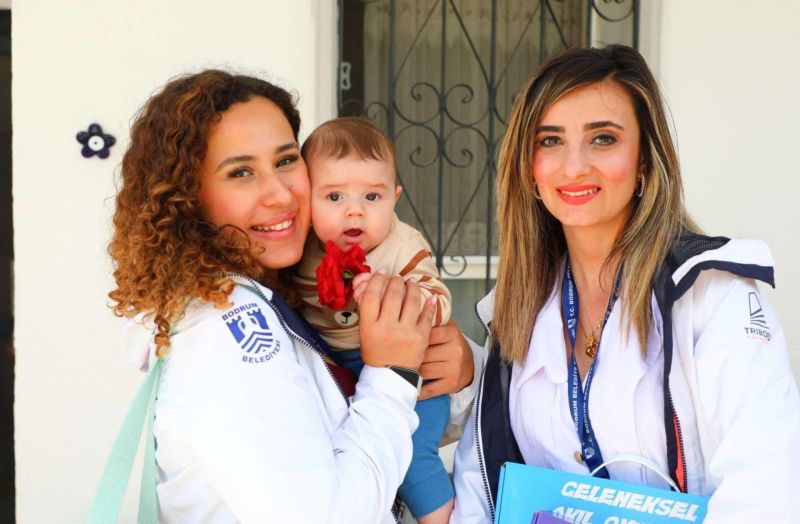 HOŞGELDİN BEBEK PROJESİ KAPSAMINDA YENİ DOĞAN BEBEKLERİMİZİ ZİYARET ETTİK