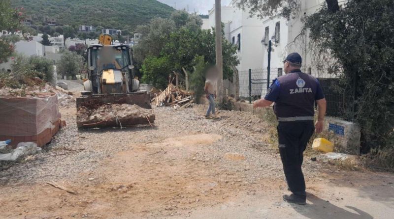 YAZ DÖNEMİ İNŞAAT YASAĞINI İHLAL EDENLERE CEZA UYGULANDI