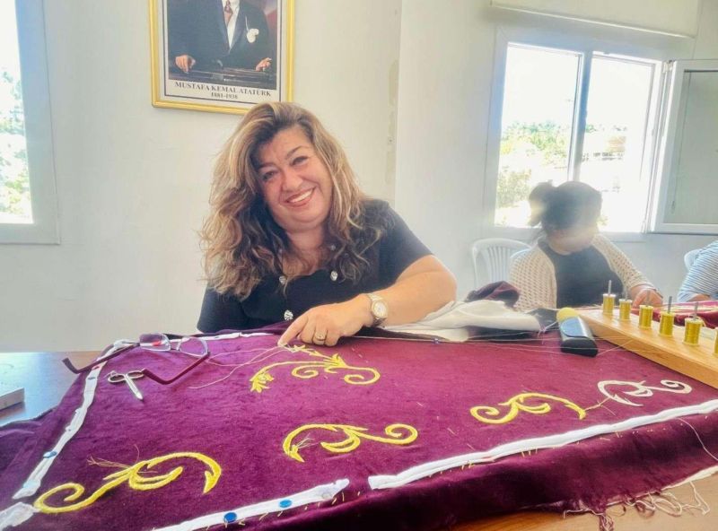 ÇİFTLİK KADIN YAŞAM MERKEZİ’NDE GELENEKSEL SANATLAR