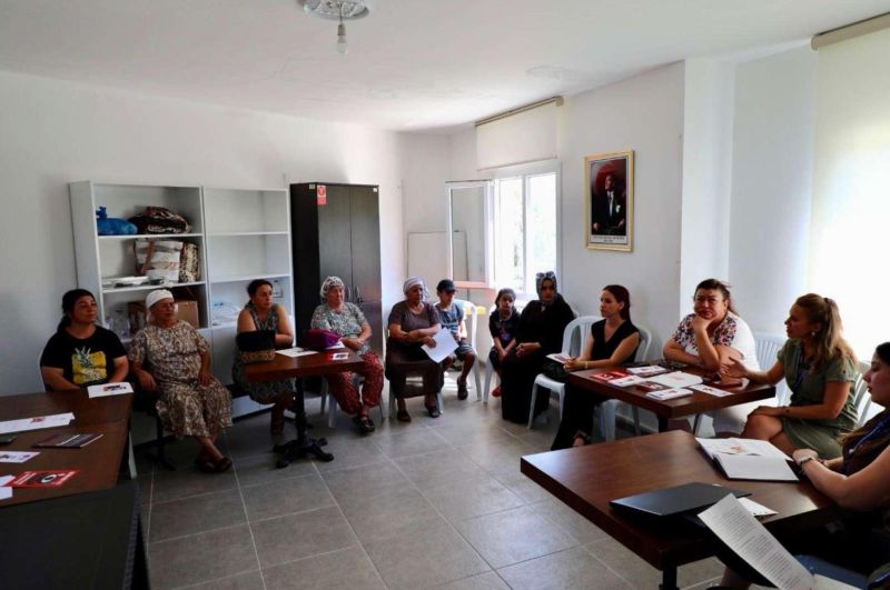 KADINLARA YÖNELİK DESTEK PROGRAMLARI BAŞLATTIK