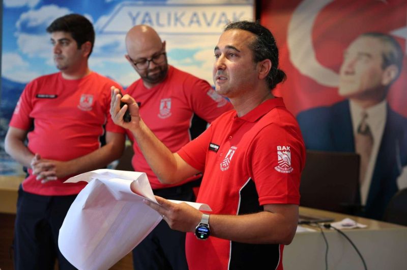 BAK EĞİTİMLERİNE DEVAM ETTİ