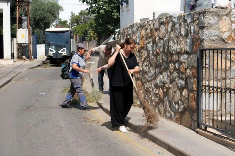 ''TEMİZ BİR BODRUM İÇİN EL ELE'' SLOGANIYLA KAPSAMLI TEMİZLİK HAREKETİ BAŞLATTIK