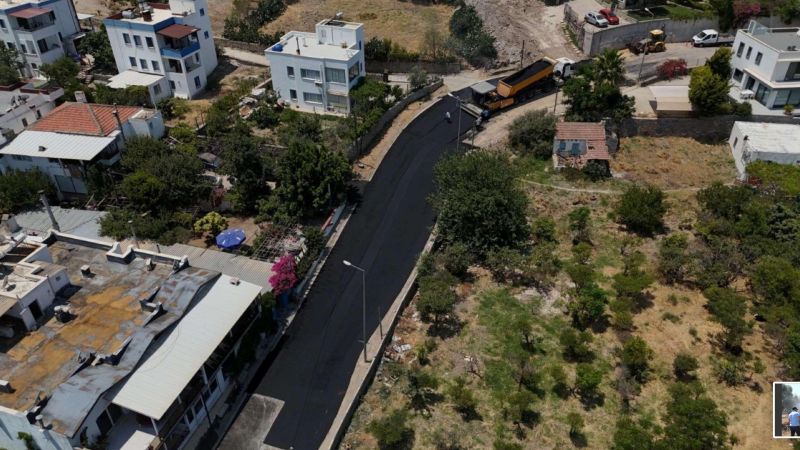 ASFALT ÇALIŞMALARIMIZI GERÇEKLEŞTİRDİK