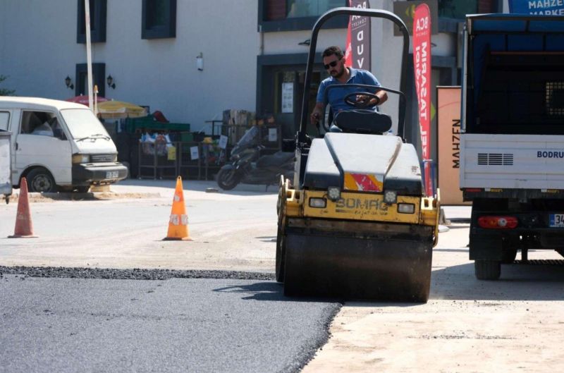 ASFALT ÇALIŞMALARIMIZI GERÇEKLEŞTİRDİK