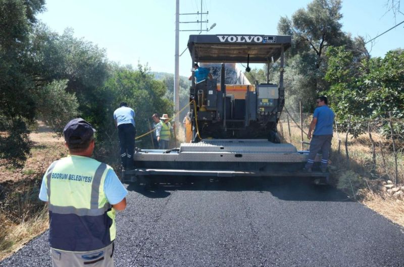 ASFALT ÇALIŞMALARIMIZI GERÇEKLEŞTİRDİK