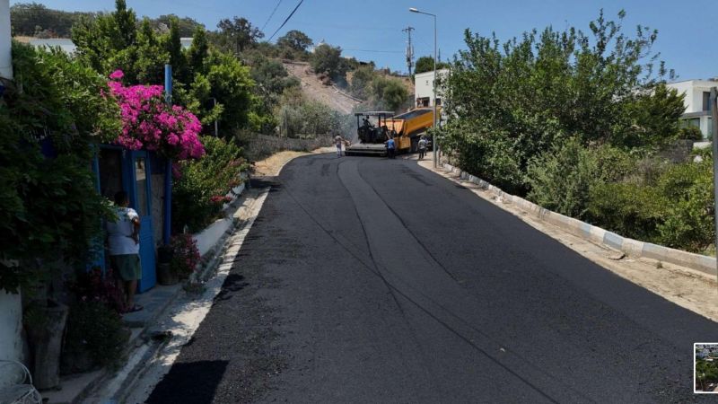 ASFALT ÇALIŞMALARIMIZI GERÇEKLEŞTİRDİK