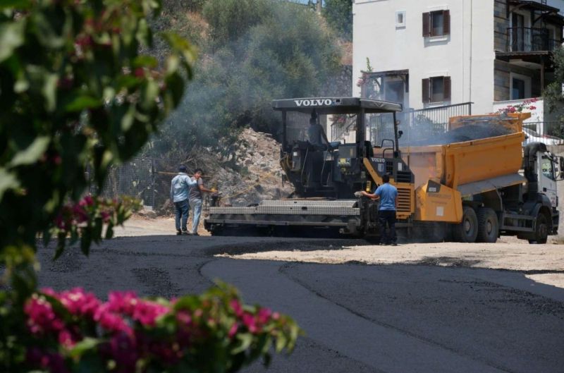 ASFALT ÇALIŞMALARIMIZI GERÇEKLEŞTİRDİK
