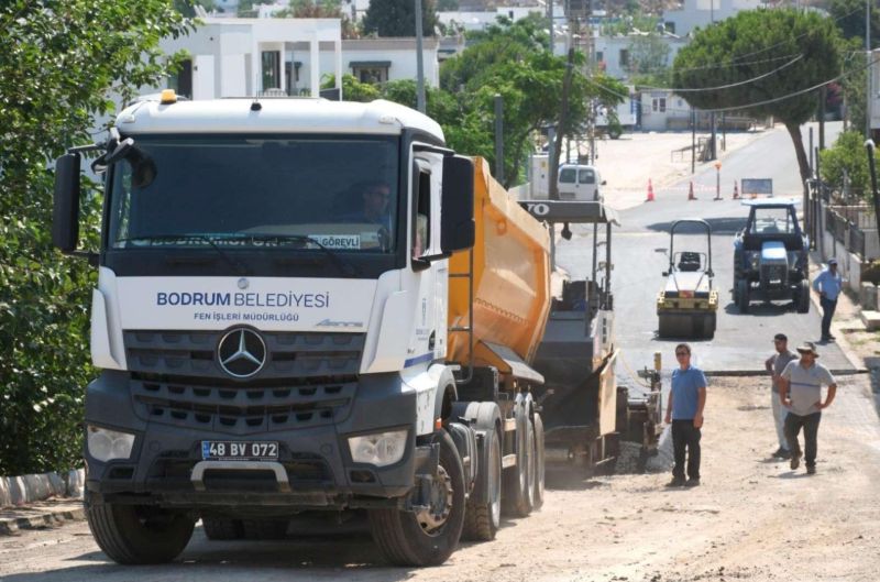 ASFALT ÇALIŞMALARIMIZI GERÇEKLEŞTİRDİK