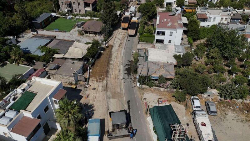 ASFALT ÇALIŞMALARIMIZI GERÇEKLEŞTİRDİK