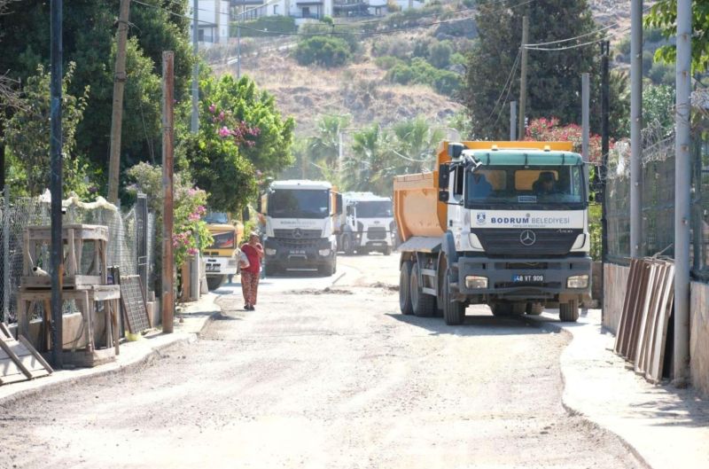 ASFALT ÇALIŞMALARIMIZI GERÇEKLEŞTİRDİK