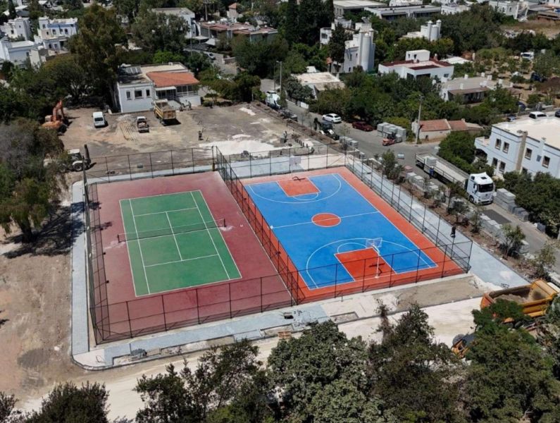 YALIKAVAK'A YENİ SPOR VE YAŞAM ALANI KAZANDIRILDI