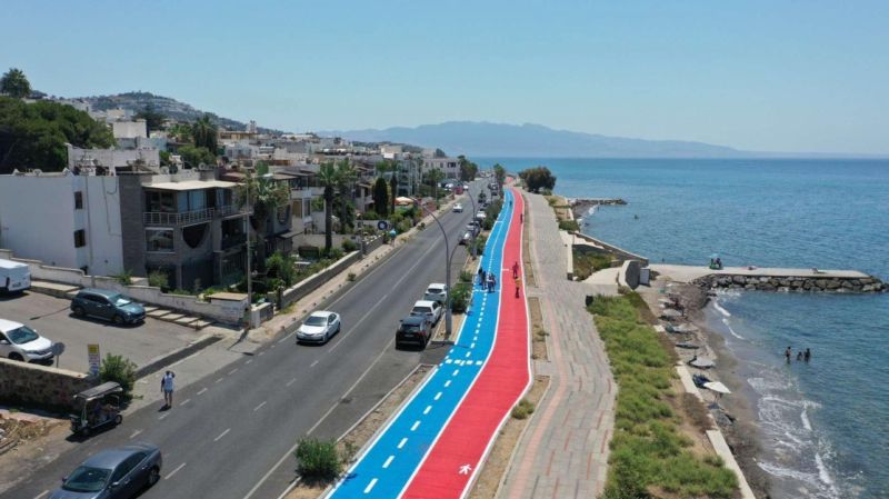 BİSİKLET VE KOŞU YOLU VATANDAŞLARIMIZIN HİZMETİNE SUNULDU