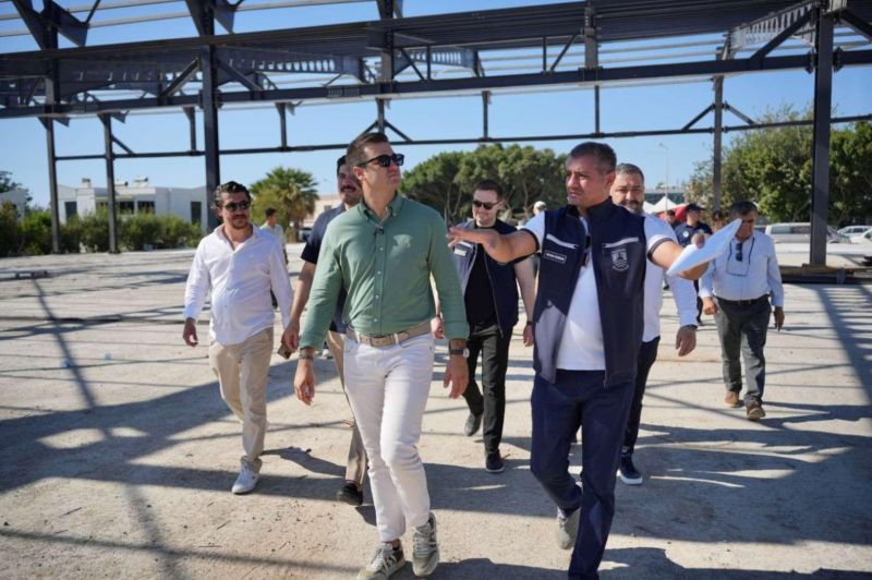 YALIKAVAK’TA SAHA ÇALIŞMALARI YAPILDI