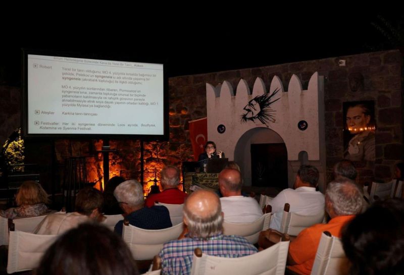 KÜLTÜR SÖYLEŞİLERİNDE “SİNURİ: HELLENLEŞME SÜRECİNDE KARİA’DA YEREL BİR TANRI” ANLATILDI