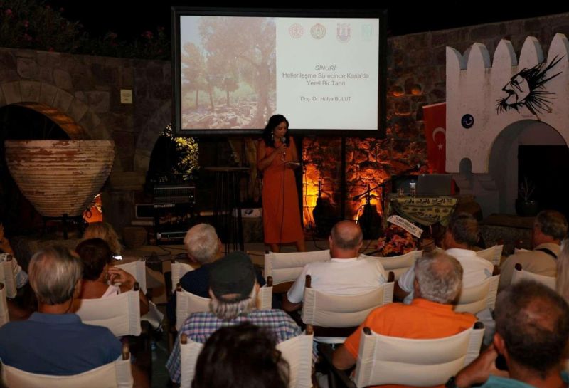 KÜLTÜR SÖYLEŞİLERİNDE “SİNURİ: HELLENLEŞME SÜRECİNDE KARİA’DA YEREL BİR TANRI” ANLATILDI