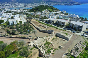HALİKARNASSOS SURLARI KURTARMA KAZISI BAŞLADI