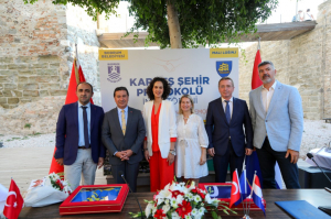 BODRUM, AB ÜYESİ HIRVATİSTAN’IN MALİ LOŠİNJ KENTİ İLE KARDEŞ ŞEHİR OLDU