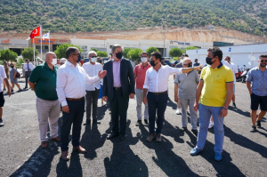 MOTOSİKLET EĞİTİM VE SINAV ALANI HİZMETE GİRDİ