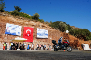 MOTOSİKLET EĞİTİM VE SINAV ALANI HİZMETE GİRDİ