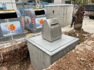 YER ALTI ÇÖP KONTEYNIR SİSTEMİNİ HAYATA GEÇİRDİK