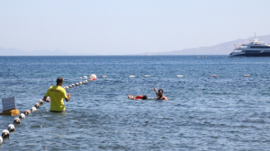 BODRUM HALK PLAJLARINDA CANKURTARANLAR GÖREVLENDİRİLDİ