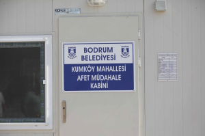 MAHALLELERE AFET MÜDAHALE KABİNLERİ YERLEŞTİRDİK
