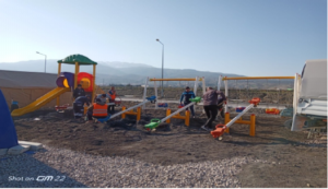 HATAY ARSUZ DOSTLUK ÇADIR KENTİ'NE ÇOCUK PARKI KURDUK