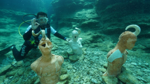 BLUE EXILE ART PROJECT SU ALTI SERGİSİ AÇILDI