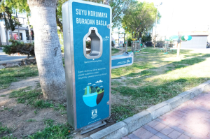 YENİ NESİL SU SEBİLLERİNİ BODRUM PARKLARINA YERLEŞTİRİYORUZ