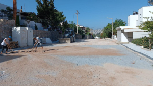 AKYARLAR MAHALLESİ 4279 SOKAK'TA PARKE DÖŞEME ÇALIŞMALARIMIZ TAMAMLANDI