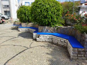 BODRUM SOKAKLARINDA MAVİ SÖVE ÇALIŞMASI BAŞLATTIK