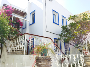 BODRUM SOKAKLARINDA MAVİ SÖVE ÇALIŞMASI BAŞLATTIK