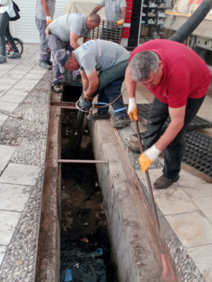 MAZGAL ALTLARINA ELEK YERLEŞTİRME ÇALIŞMASI BAŞLATTIK