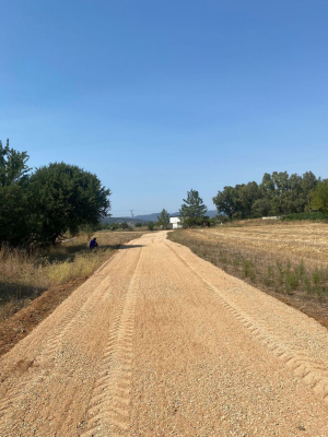 SAZKÖY MAHALLESİ'NDE KADASTRO YOL DÜZENLEME ÇALIŞMALARIMIZ TAMAMLANDI
