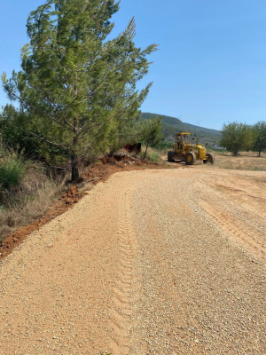 SAZKÖY MAHALLESİ'NDE KADASTRO YOL DÜZENLEME ÇALIŞMALARIMIZ TAMAMLANDI