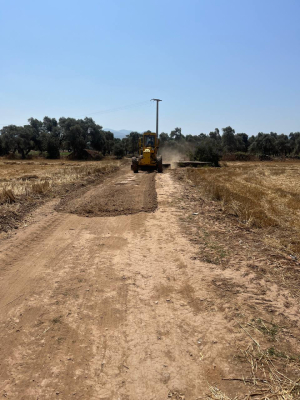 GÖLBAŞI MAHALLESİ UZUNKIR MEVKİİ'NDE KADASTRO YOL DÜZENLEME ÇALIŞMALARIMIZ TAMAMLANDI