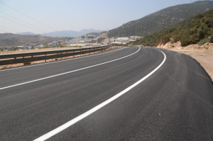 YENİ BODRUM DEVLET HASTANESİ YOLU OLAN 5904 SOKAK'TA ASFALTLAMA ÇALIŞMALARIMIZI TAMAMLADIK